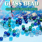 Powerking 100 Pieces Clear Glass Marble, 10/16 Inch Marble Toy For Kids For For Kids For Filling Vase/Chinese Checker/Aquarium/G