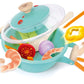 Hape Little Chef Cooking & Steam Playset | Toy Kitchen With Play Food And Accessories, For Children Ages 3+ Years
