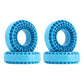 INJORA Silicone Rubber Insert Foam Fit - 1.9'' Wheel Tires 118-122mm Foam Fit for 1/10 RC Crawler(Blue)