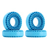 INJORA Silicone Rubber Insert Foam Fit - 1.9'' Wheel Tires 118-122mm Foam Fit for 1/10 RC Crawler(Blue)