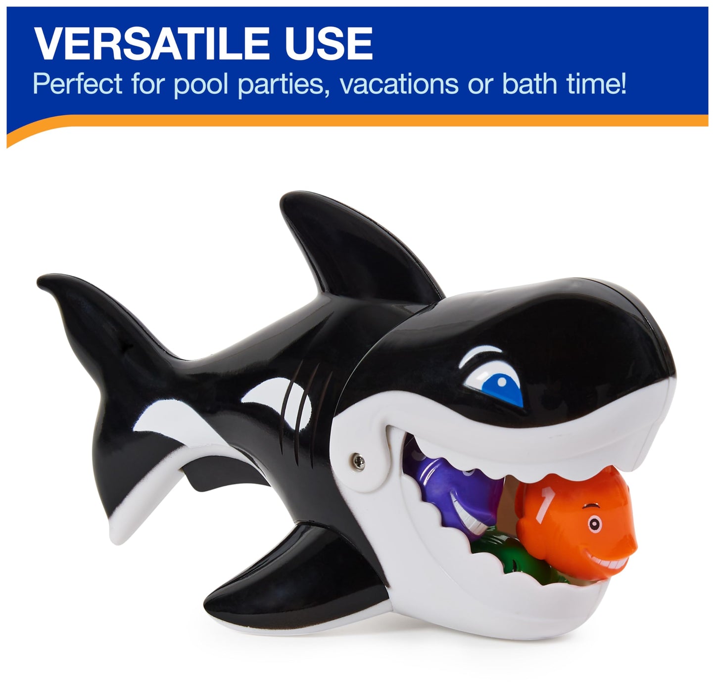 Swimways Gobble Gobble Guppies Educational Water Toy, Pool Party Favors & Bath Toys For Kids Ages 2 And Up
