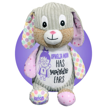 Ear Tube Gifts for Kids - Personalized with name + color choice - Ear Surgery Get Well Soon Gifts - Gift for Cochlear Implant - 
