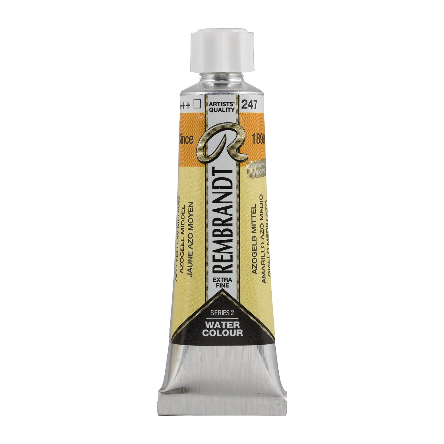 Rembrandt Watercolour Tube 10 ml Azo yellow medium 247 (05012470)