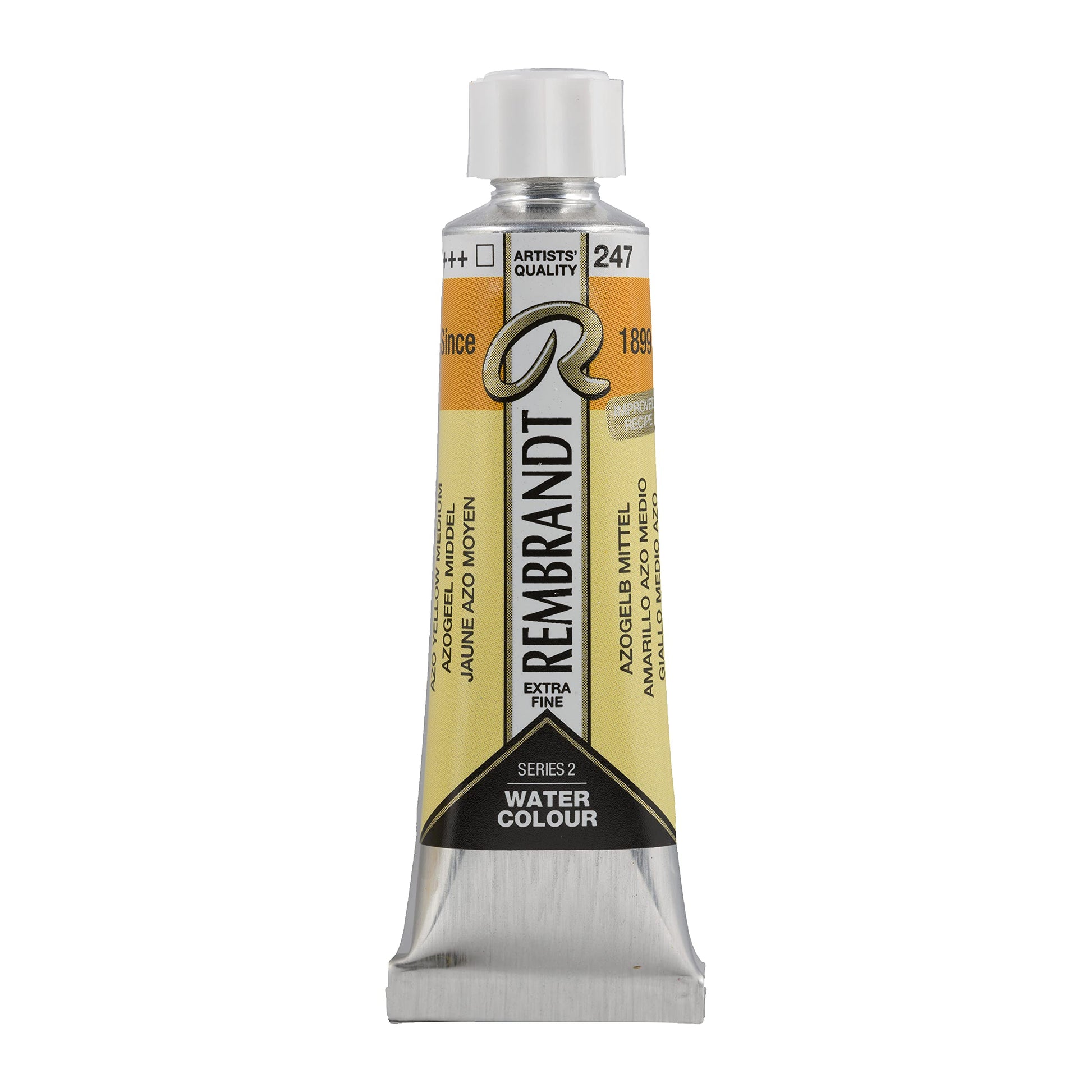 Rembrandt Watercolour Tube 10 ml Azo yellow medium 247 (05012470)