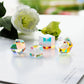 Hdcrystalgifts Crystal 4Pcs Optical Glass X-Cube Prism Rgb Dispersion Prism For Teaching Light Spectrum Physics And Photo Photog