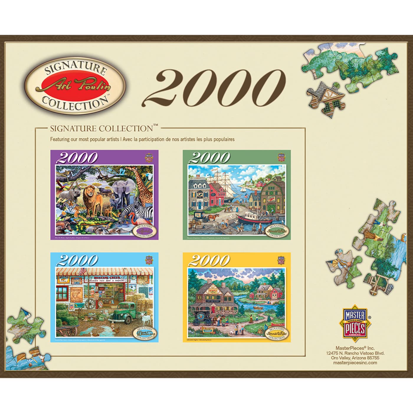 Signature Series Ocean Park 2000 Piece Jigsaw Puzzle