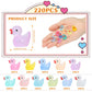 220Pcs Luminous Mini Tiny Resin Ducks Plastic Small Duck Bulk, Glow In The Dark Tiny Ducks For Garden Micro Landscape Ornament D