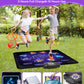 Gleamkid Dance Game Mat For Kids, Led Light-Up 8-Button Dance Pad With Adjustable Volume, Built-In Music, Bluetooth Function, 8