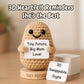 Got you a little something Mom - Handmade Crochet Potato with 30 Affirmation Cards, Small, Cotton, "Mom's Tiny Potato"