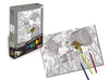 Toynk Fish 500 Piece Jigsaw Puzzle with 6 Markers, Multi-color, One Size, Paper