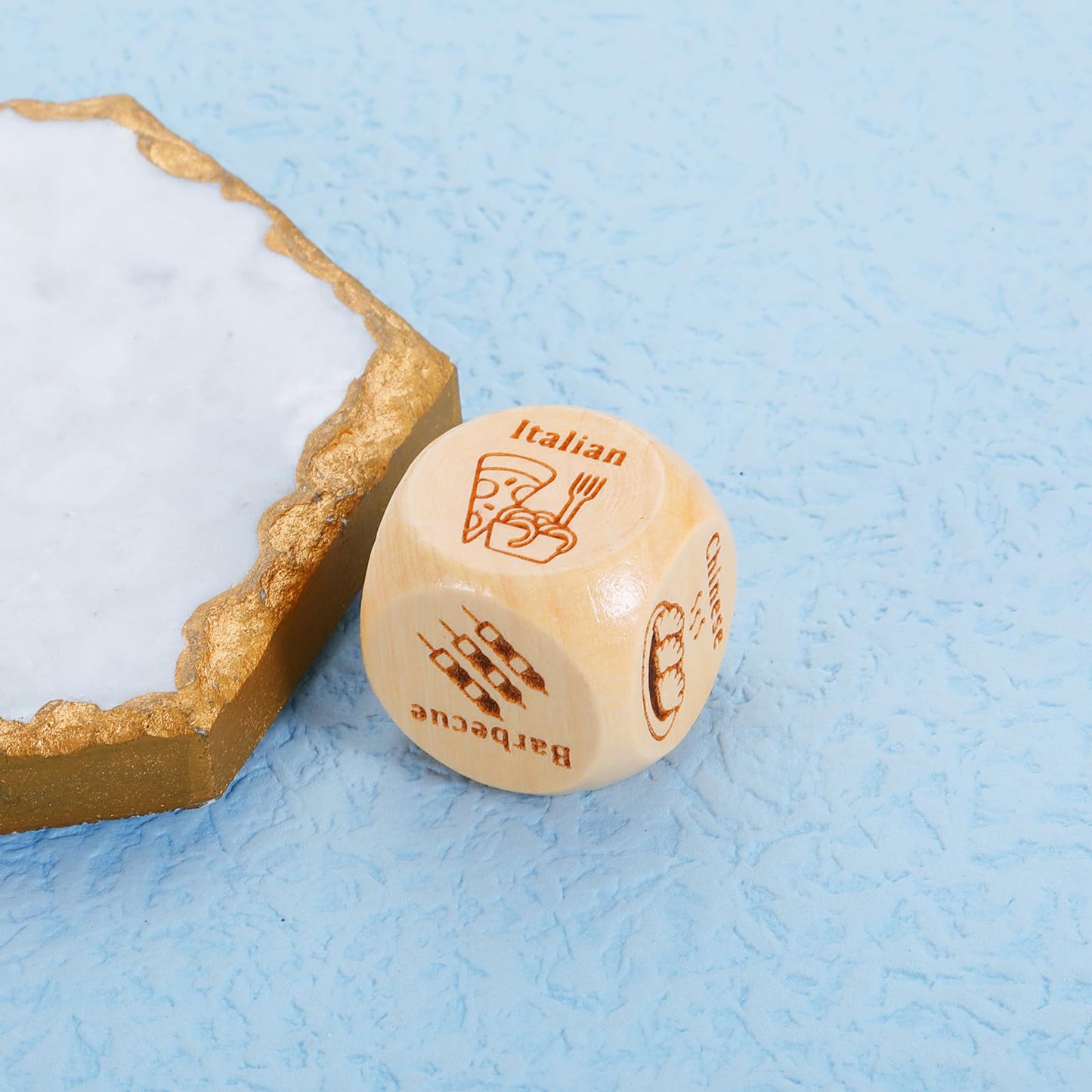 White Elephant Gifts For Adults, Food Decision Dice, Ccouple Gifts For Boyfriend Girlfriend, Matching Couple, Anniversary Valent