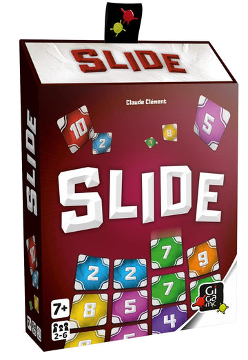 Slide | Lowest Score Wins Card Game | Ages 7+ | 2 To 6 Players | 15 Minutes
