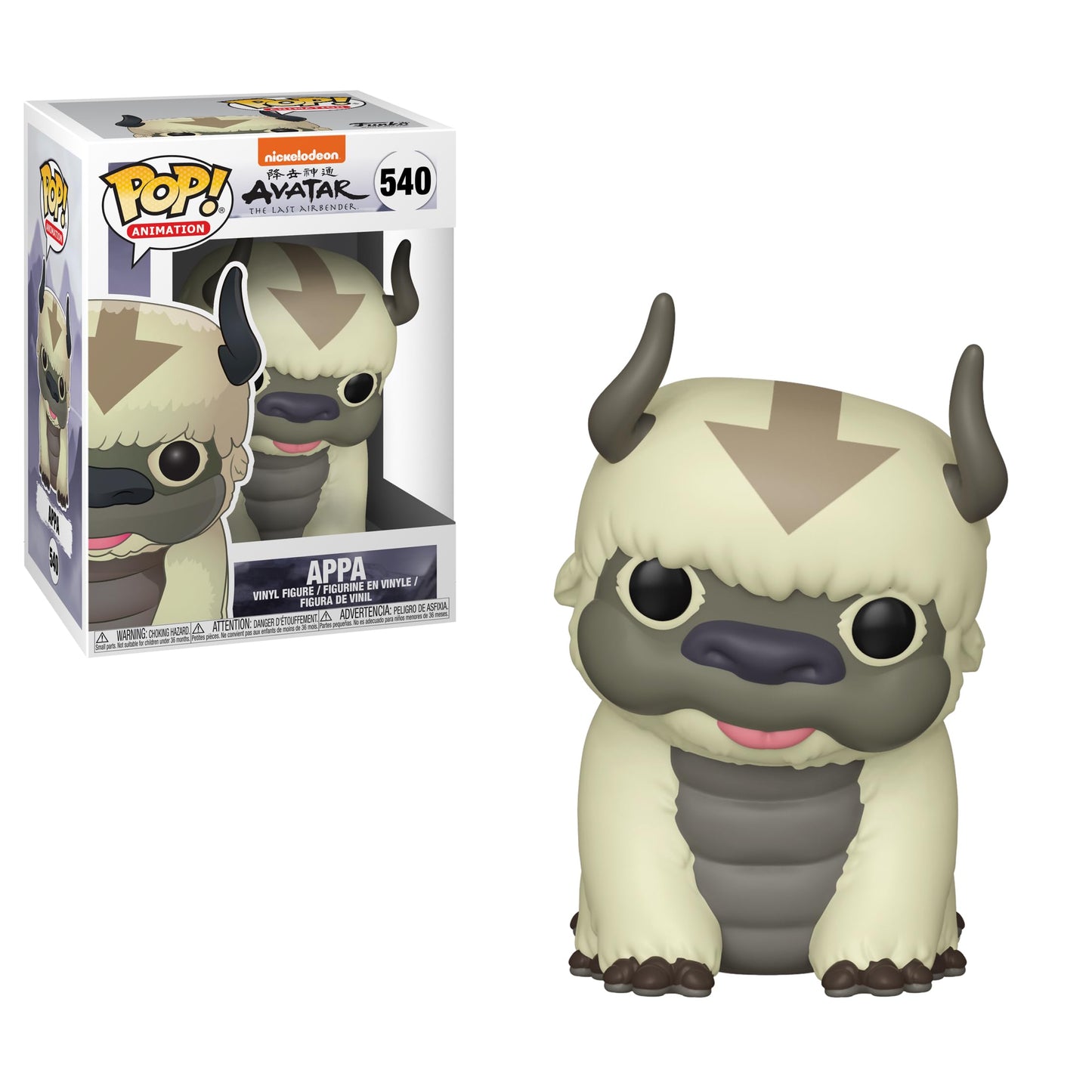 Funko POP! Avatar - Appa Vinyl Figure, Standard Size, Multicolor, Model 36468