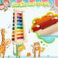Lovestown Wooden Xylophone Musical Toy, 8 Rainbow Keys, 2 Mallets, Educational Instrument For Toddlers