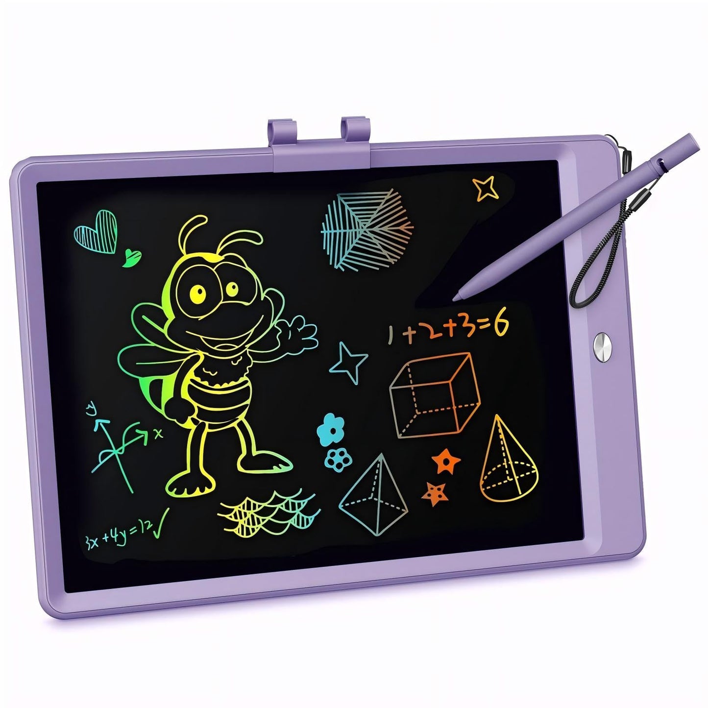 KOKODI 10 Inch LCD Writing Tablet, Purple Drawing Boards for Kids(Purple)