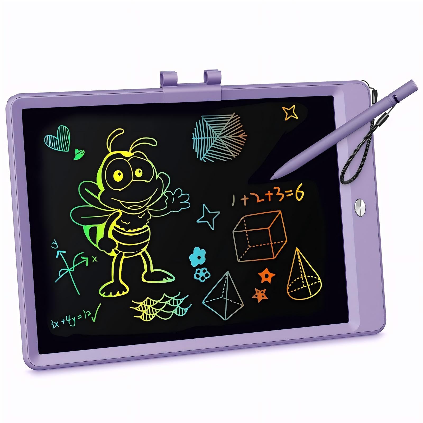 KOKODI 10 Inch LCD Writing Tablet, Purple Drawing Boards for Kids(Purple)