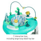 Safety 1St Grow And Go 4-In-1 Stationary Activity Center, Stained Glass