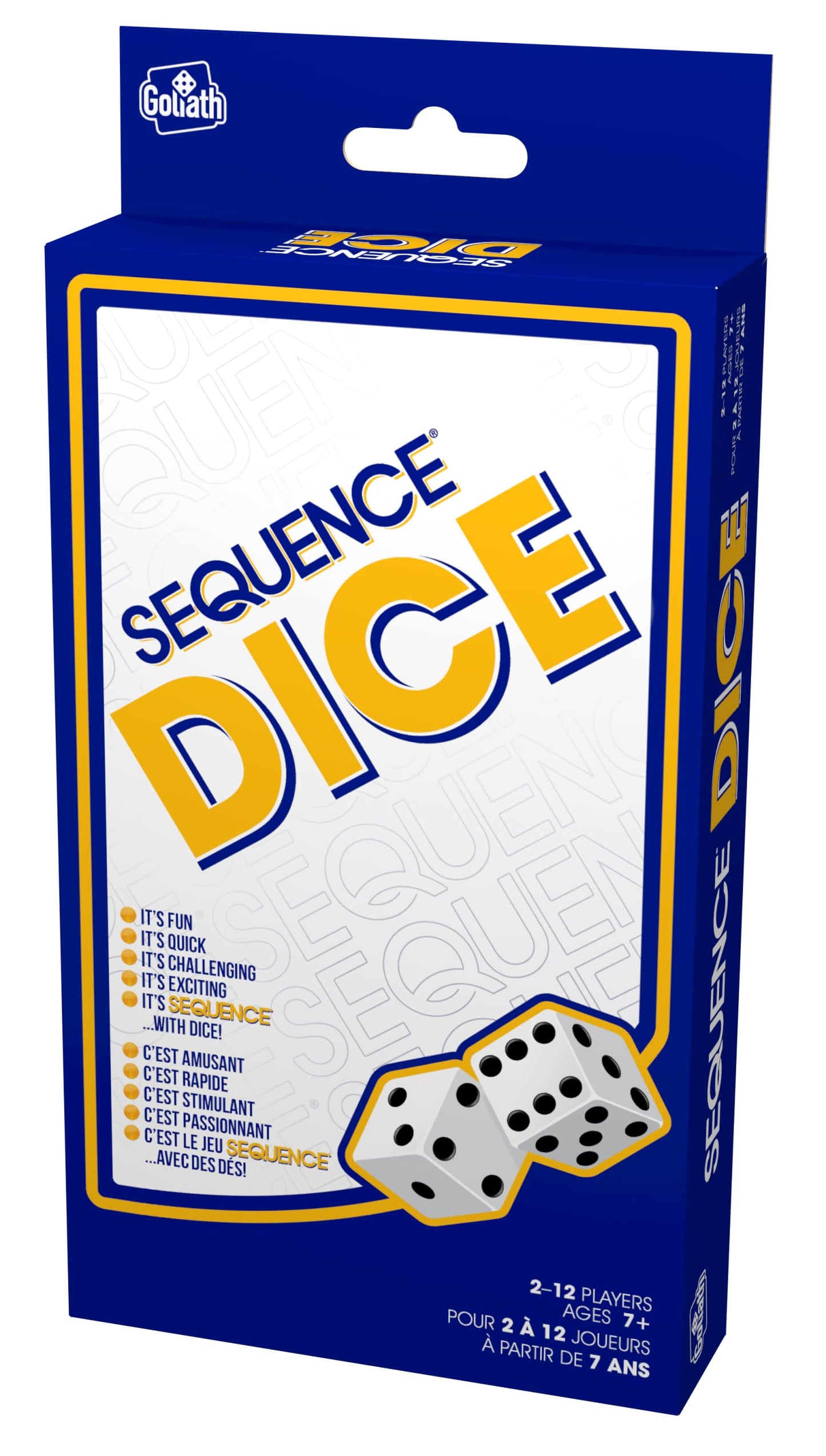 Sequence Dice Peggable - Bilingual By Jax - Packaging Colors May Vary