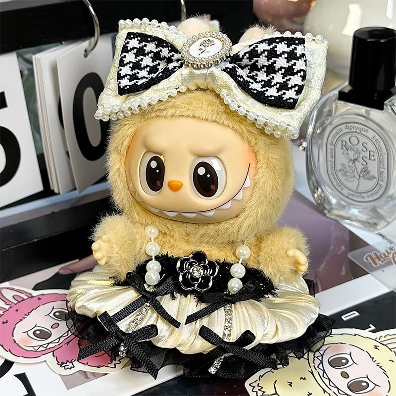 Labubu Clothes Compatitable with Labubu, Clothes for Labubu Dolls, Labubu Outfits, Cute Labubu Clothing and Accessories Set (LBB