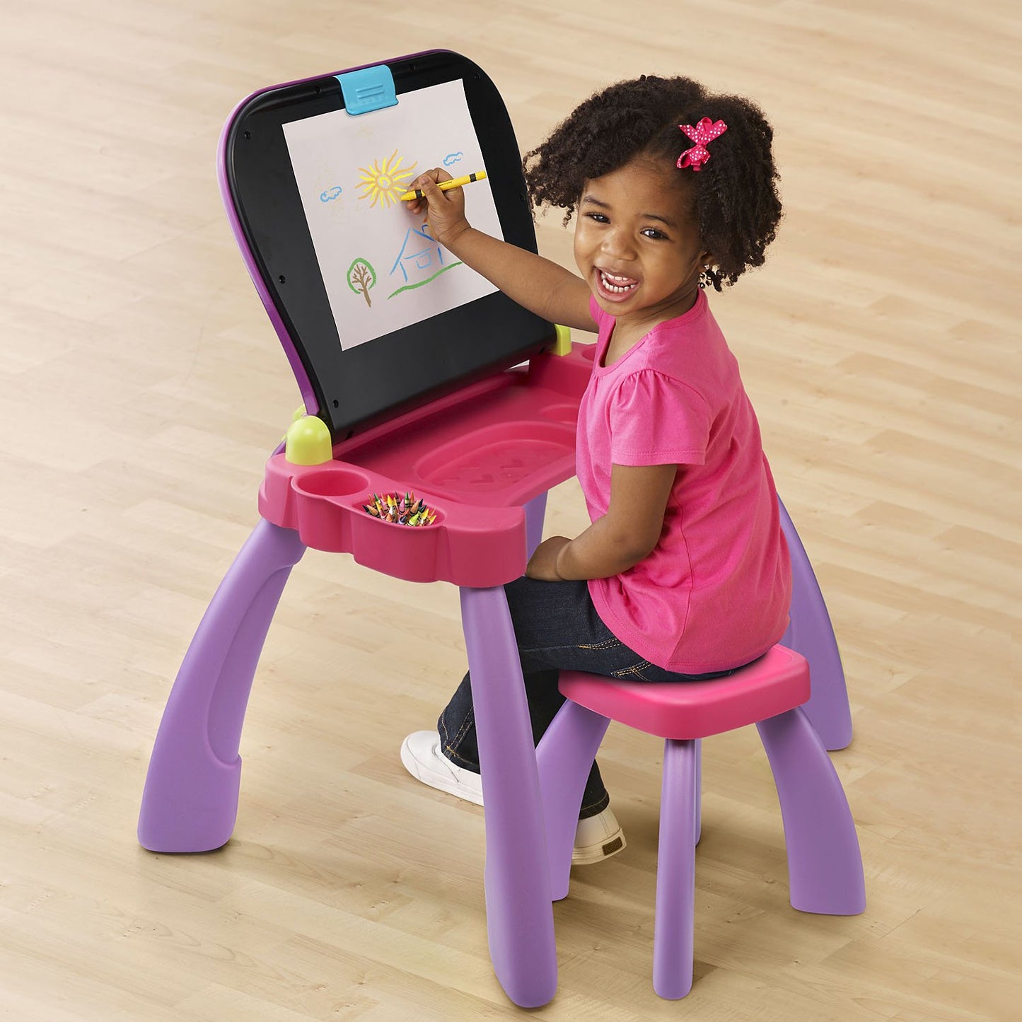 VTech Touch and Learn Activity Desk (Frustration Free Packaging), Purple