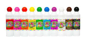 Crafty Dab Kids Paints - Set of 10 - Assorted Colors - Scented