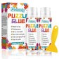 Puzzle Glue With New Sponge Head, Suitable For 1000/3000/5000 Pieces Of Paper And Wood Puzzles, Clear Quick Dry Jigsaw Puzzle Gl
