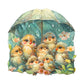 Wooden Puzzles For Adults, Bird Holding Umbrella Wooden Jigsaw Puzzles For Adults Kids, Unique Shaped Wood Puzzles Adult, Creati
