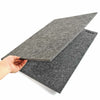 TELY Foldaway Puzzle Board Felt Mat, Large (1000 Pieces), Black, Model TFPB8058, Portable & Foldable for Easy Storage