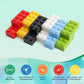 HUIZDQ 500 Piece Classic Building Bricks and 1 Gray Baseplate  2x4 Bricks Bulk Creative Building Toys  Blocks Bulk for Kids Ages 6+  6 Colors
