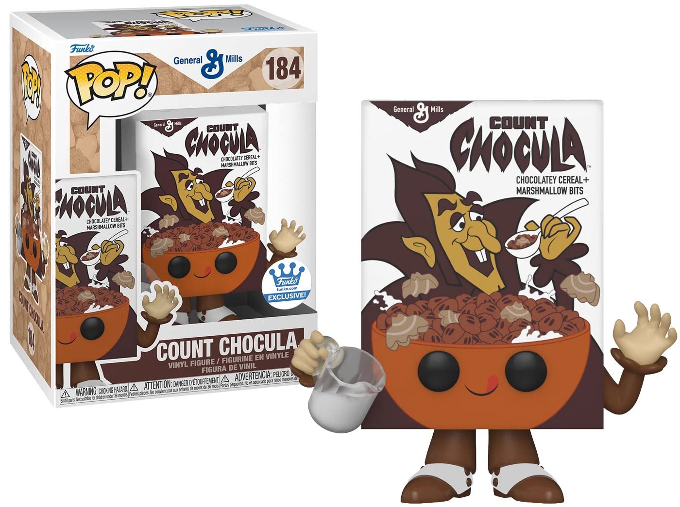 General Mills Funko Pop Vinyl Figure | Count Chocula Cereal Box