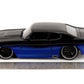 Pink Slips 1:24 W5 1971 Chevy Chevelle SS Die-Cast Car w/Base, Toys for Kids and Adults(Blue/Black Gradient)