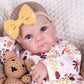Aori Lifelike Reborn Baby Dolls - 20-inch Realistic Newborn Girls Doll That Look Real  Nice Gift Set for Kids  Parents-to-be  Grandparents