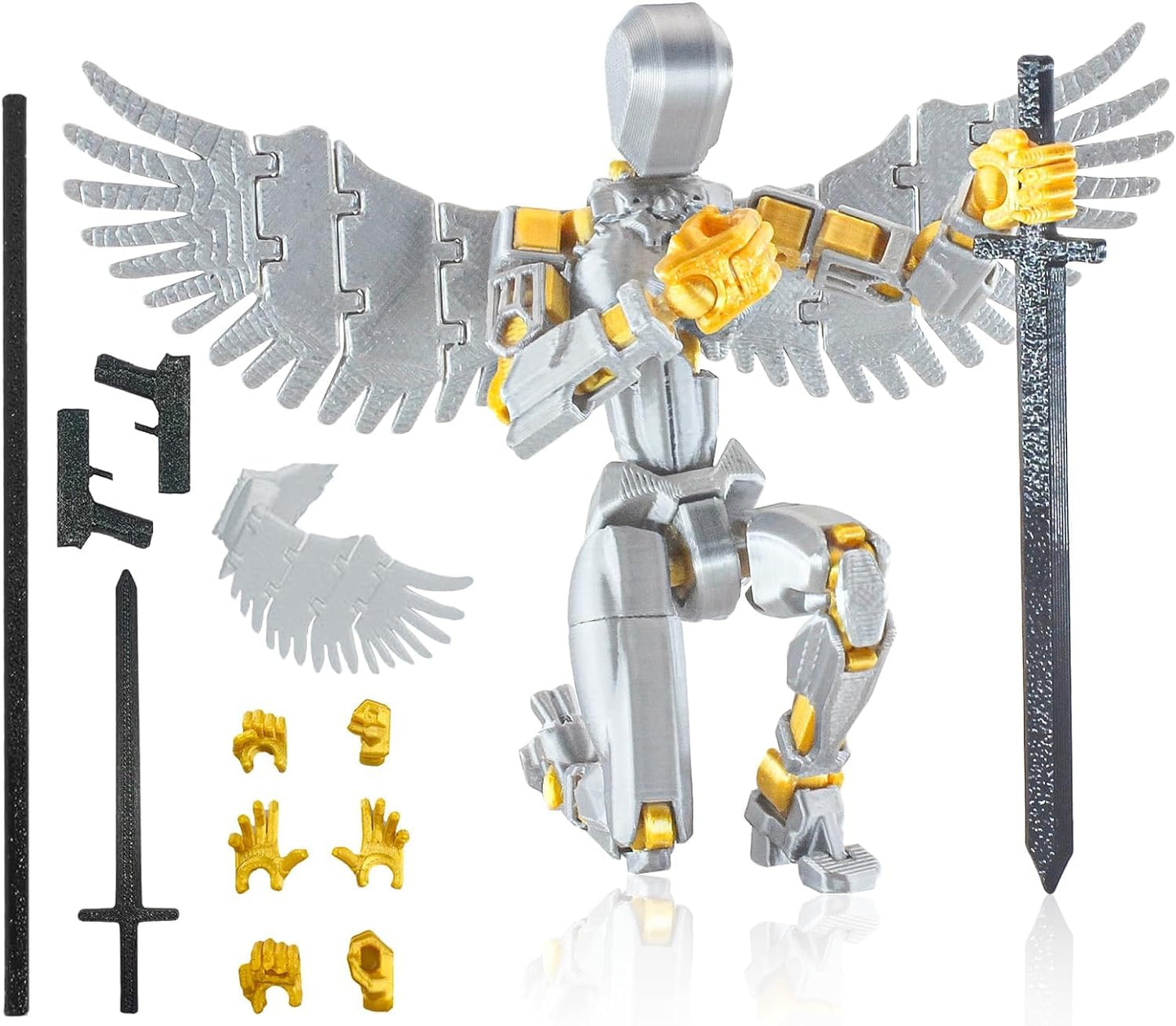 Titan 13 Multi-Jointed Action Figures,Titan 13 Action Figure,3D Printed Action Figures (1Pcs-J)