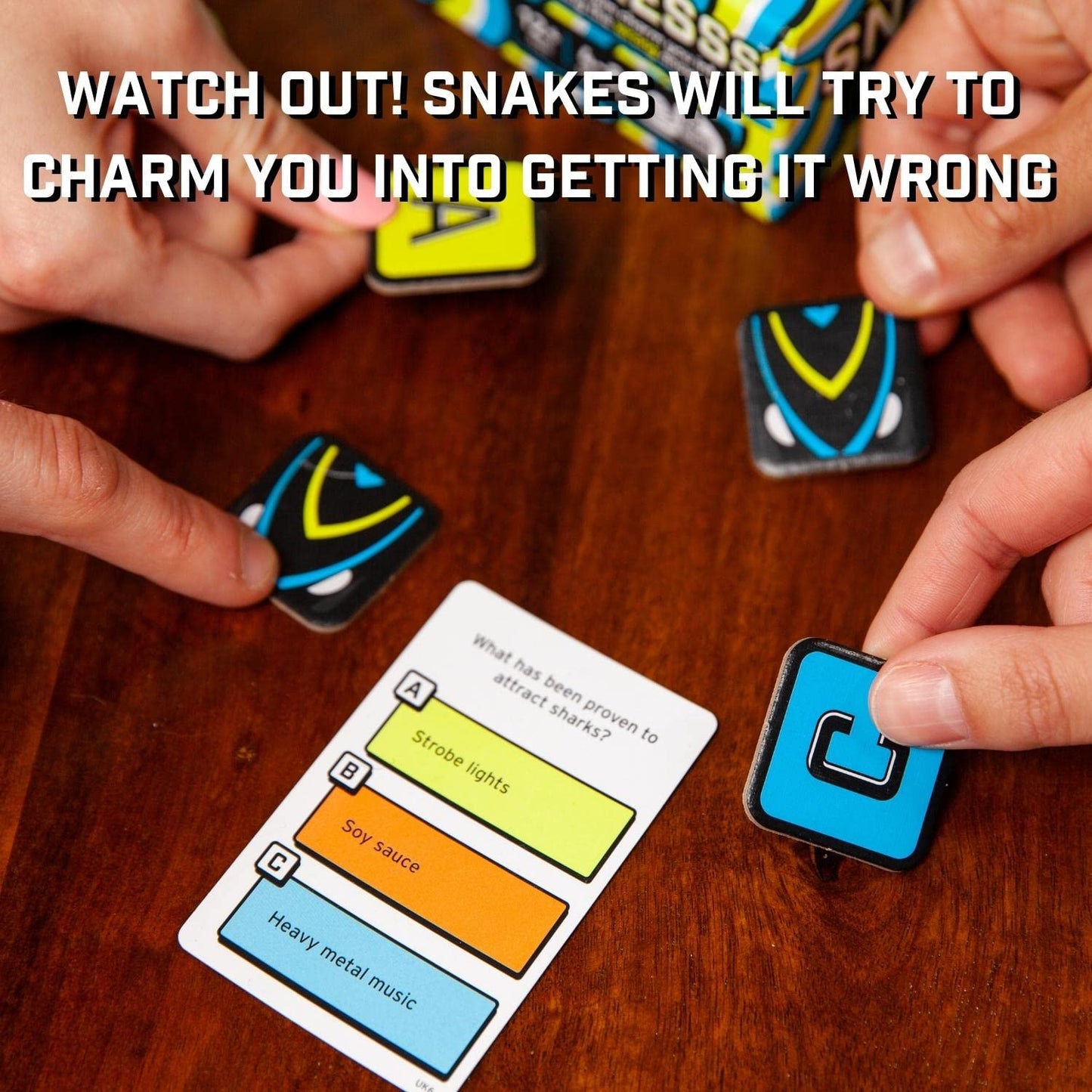 Big Potato Snakes Game - Social Deduction for Families & Adults, Multi-Color, Model 6062263, Perfect for Game Night