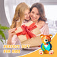 Loungelore Paint Your Own Bear Lamp Kit, Art Supplies Arts and Crafts for Kids Ages 8-12, DIY 3D Bear Night-Light, Creativity Pa