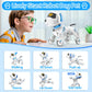 Dwi Dowellin Robot Dog For Kids 8-12,Remote Control Smart Robotic Dogs Pet Puppy Robotic Toy,Interactive Touch Walking Talking Toys For Boys Girls Christmas Birthday Gifts