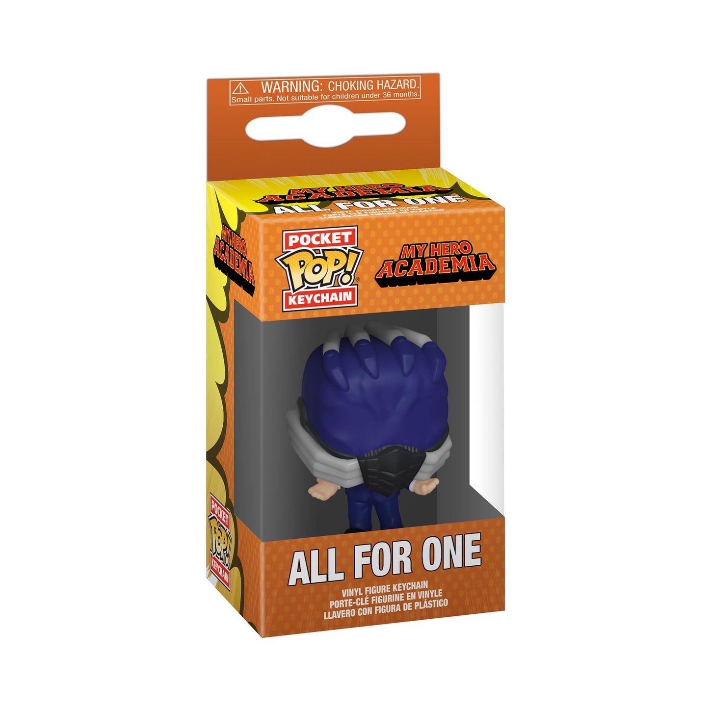Funko Pop! Keychain: My Hero Academia - All For One, Multicolor