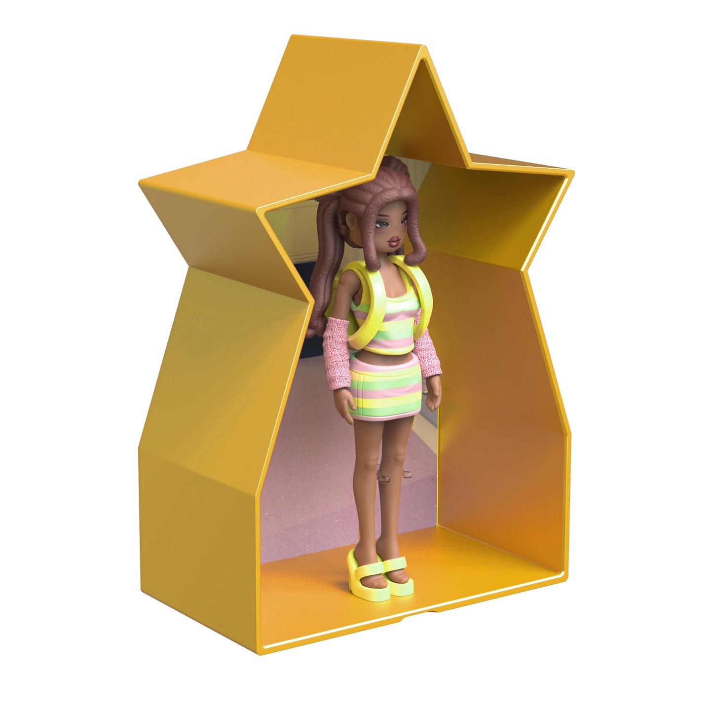 Dress To Impress Mystery Models Dolls - Wave 1, Gold, 10 cm, Collectible Fashion Dolls for Kids