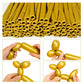 Lxzfcrg 260 Long Balloons, Shiny Metallic Latex Twisting Balloons For Balloon Animals, Magic Balloons For Birthdays Wedding Part