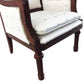 Wooden Dollhouse Armchairs, Set Of 2, Dinning Lounge Chairs For Doll Houses, Miniature Furniture, 3 Inch To 6 Inch Dolls