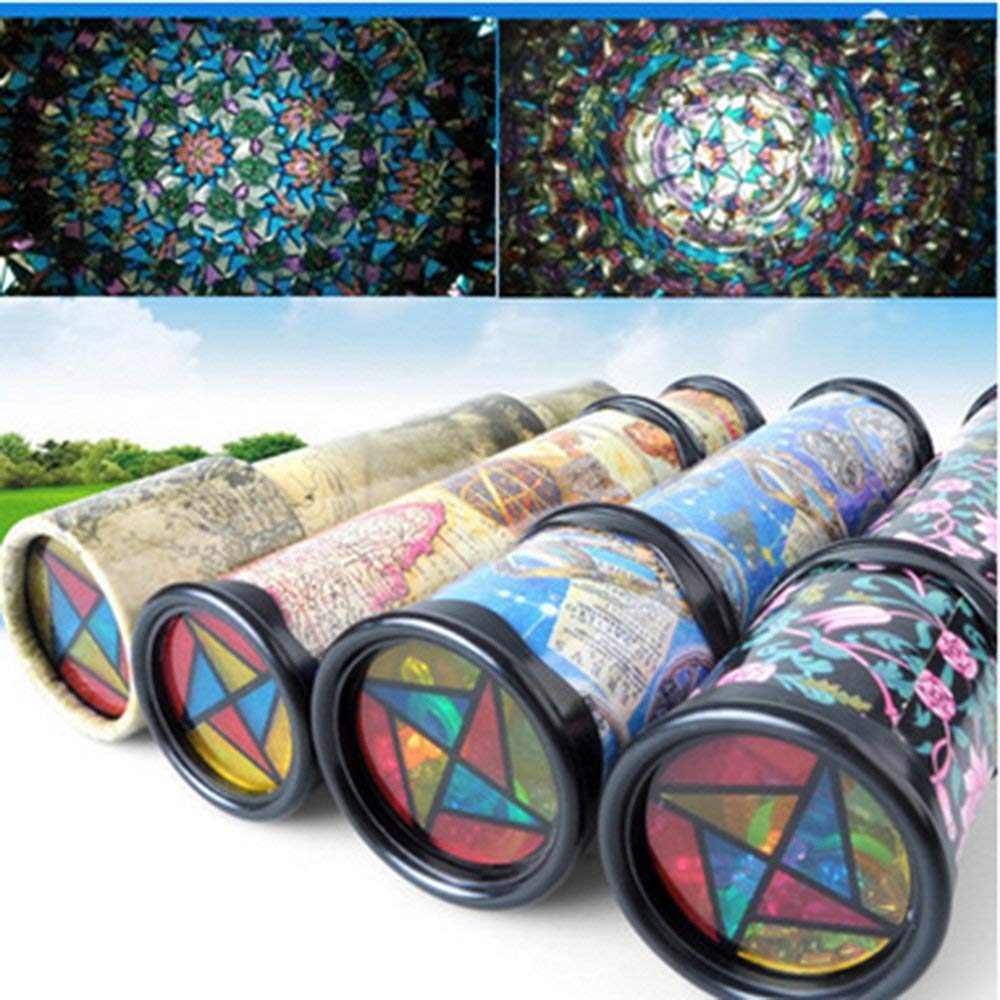 Dophyranix Magic Kaleidoscope, 2 Pack Best Birthday Gift For Children (Two Colors)
