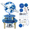 Pemenol Soldering Practice Project Kit, Diy Globe Planetary Motion Kit Corded Rotating Universe Model Music Switch Brightness Ad
