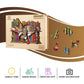 Jigfoxy Wooden Puzzles For Adults, Cat Wood Puzzles Adult, Unique Animal Shape Wooden Jigsaw Puzzles For Adults, Birthday Gifts For Puzzle Lovers, Family, Friend (Xl-17.3 * 14In-450Pcs)