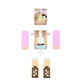 EnderToys Pink Flower Girl Action Figure