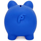 Cute Piggy Bank For Sbrvaniy Pig Money Bank Coin Bank For Boys And Girls My First Unbreakable Money Bank Large Size Decoration Savings Christmas, Halloween, Birthday Gift (Navy Blue)
