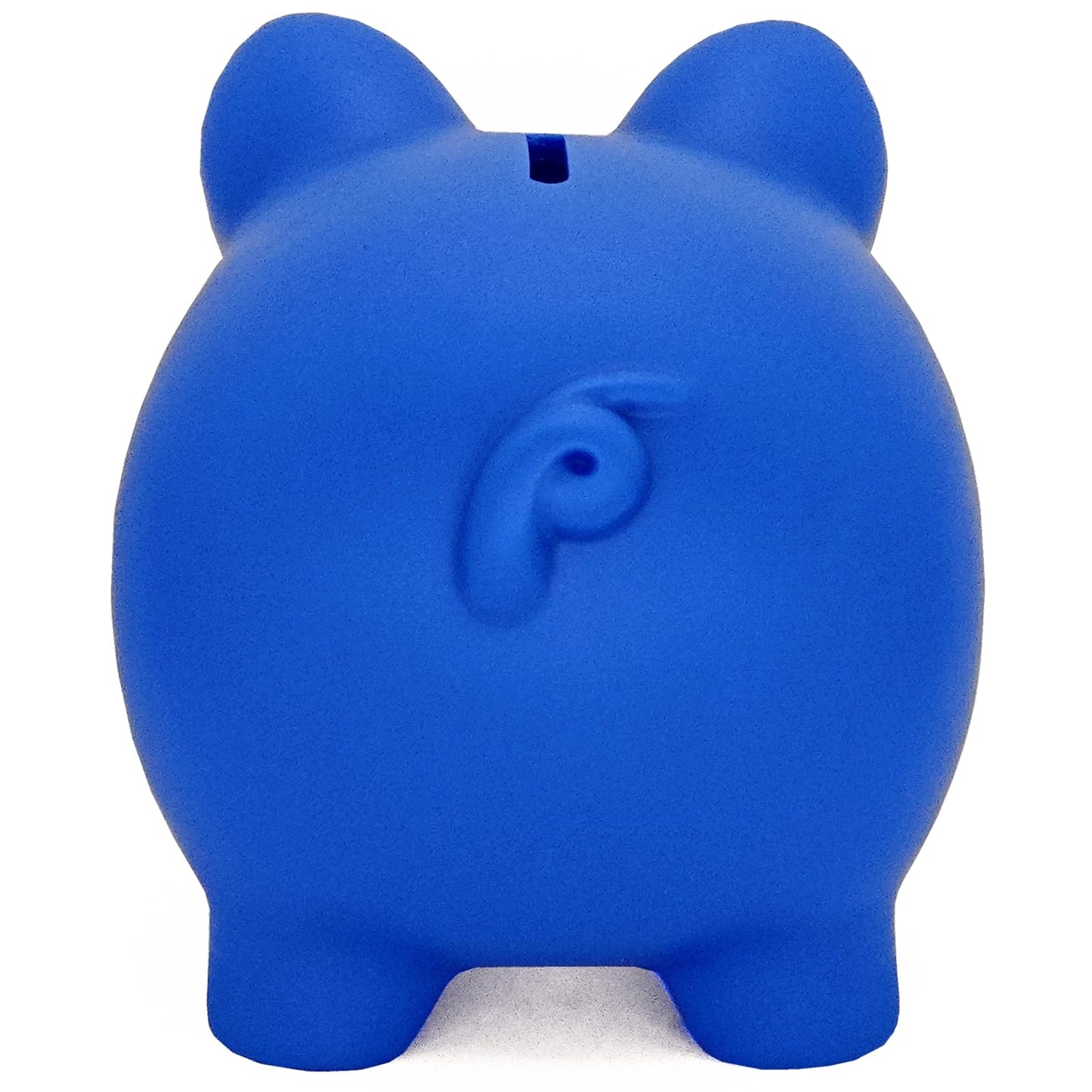 Cute Piggy Bank For Sbrvaniy Pig Money Bank Coin Bank For Boys And Girls My First Unbreakable Money Bank Large Size Decoration Savings Christmas, Halloween, Birthday Gift (Navy Blue)
