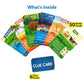 Skillmatics Guess in 10 Animal Planet Card Game - Trivia Fun for Kids & Adults, Multicolor, Model SKILL34GAP