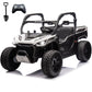 Sopbost 24V 10Ah 2 Seater Ride On Car With Remote Control Battery Powered Ride On Toy Electric Kids Utv With Large Dump Bed, 4X7
