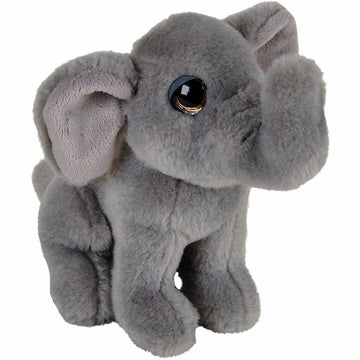 Rhode Island Novelty Adventure t Birth of Life Elephant with Baby Plush Toy 11 H