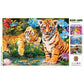 Metamorphosis 500 Piece Hidden Images Glow In The Dark Jigsaw Puzzle